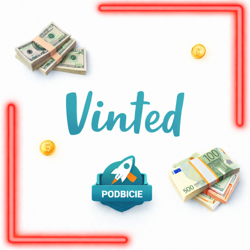 Darmowe podbicia na Vinted